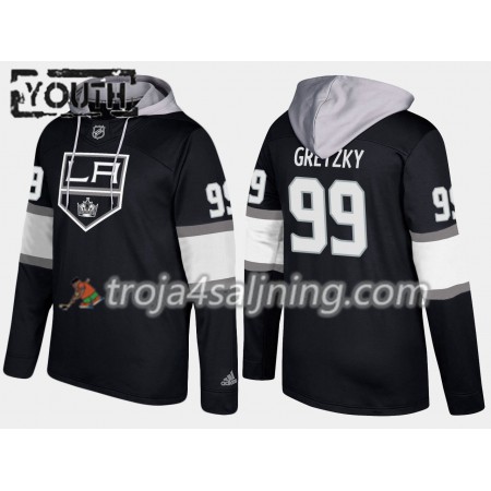 Los Angeles Kings Wayne Gretzky 99 N001 Hooded Sweatshirt - Barn Los Angeles Kings Wayne Gretzky 99 N001 Hooded Sweatshirt - Barn